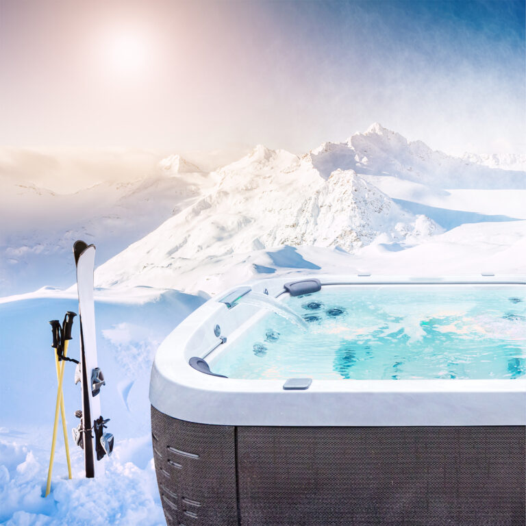 use hot tub in the winter