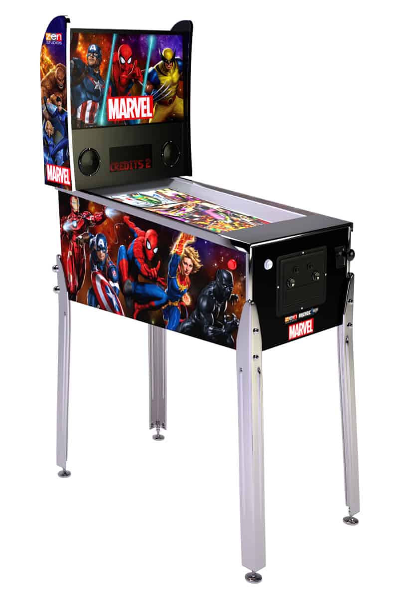 Arcade 1 Up Marvel Pinball