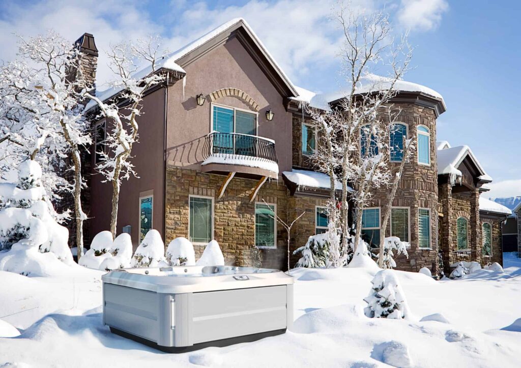 buying a hot tub in winter