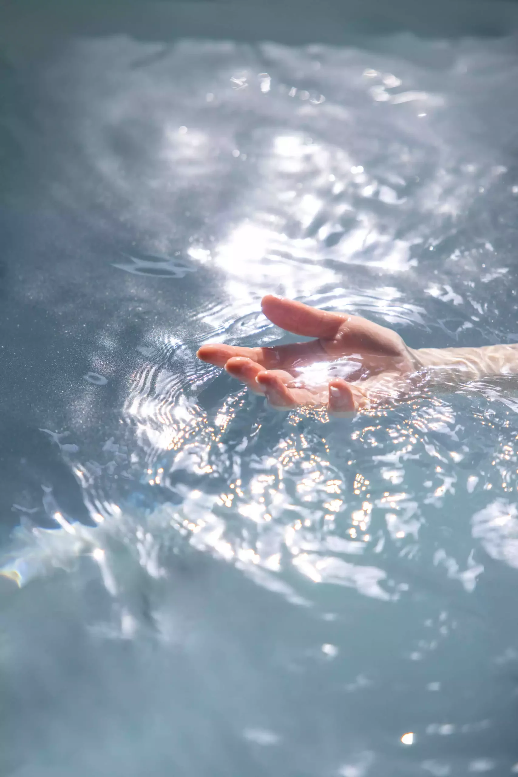 Relaxing in a Jacuzzi® hot tub